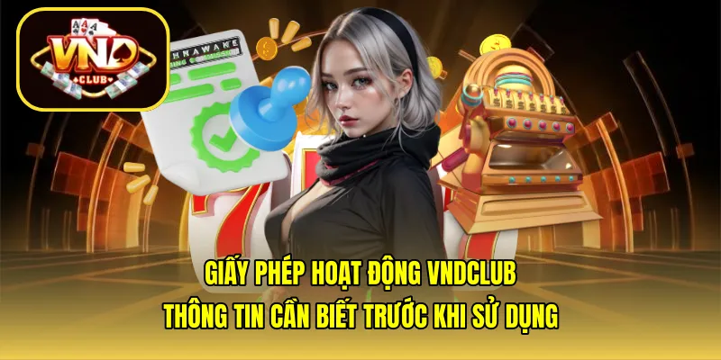 Giấy phép hoạt động VNDCLUB: Thông tin cần biết trước khi sử dụng